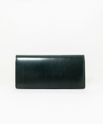 ルーガショルダー＆アースレザー ファスナー付きササマチ長財布